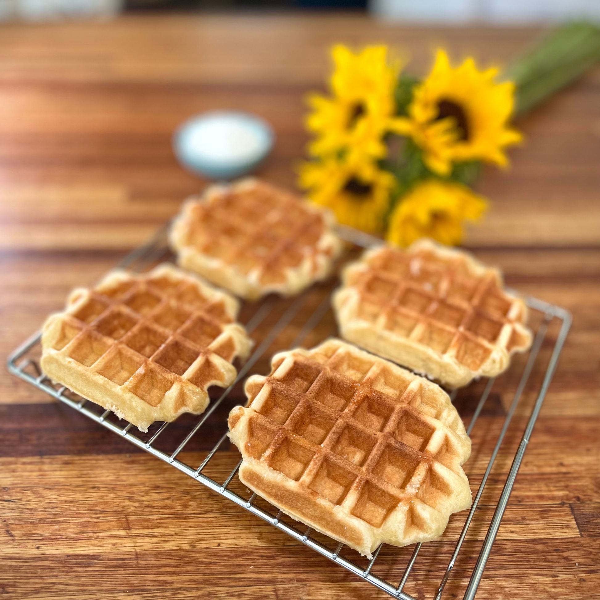 The Chunky - Extra Large Vegan Belgian Liège Waffles (Pack of 2)