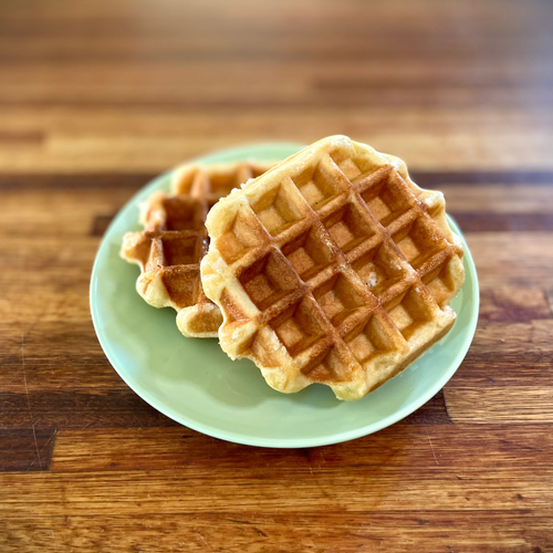 The Chunky - Extra Large Vegan Belgian Liège Waffles (Pack of 2)