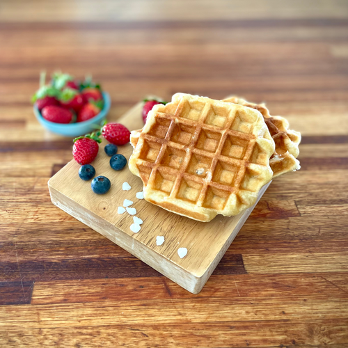 The Chunky - Extra Large Vegan Belgian Liège Waffles (Pack of 2)
