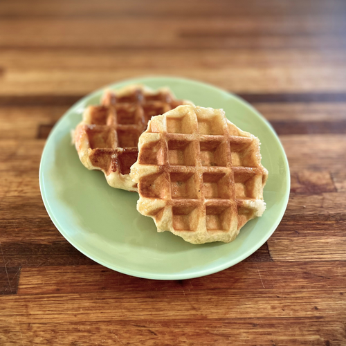 The Original - Large Vegan Belgian Liège Waffles (Pack of 4)